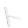 Relaxdays WC-Garnitur weiß, Toilettenpapierhalter, Produktbild-Vorschau 4