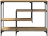 vidaXL Console tafel, ambachtelijk eikenhout, 100 x 35 x 75 Productafbeelding-voorbeeld 5
