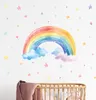 251 Wandtattoo Regenbogen bunt - Größe 750 x 420 mm Produktbild-Vorschau 2