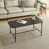 Konferenčný stolík 'Samnanger' 110x50x45cm oceľ čierna Náhľad obrázku produktu 2