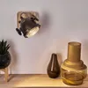 Biati »Biati« verstellbare Wandlampe, Metall/Holz/Glas, Produktbild-Vorschau 10