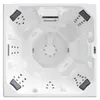 TroniTechnik® TORCELLO, großzügiger 210x210 cm Whirlpool, Produktbild-Vorschau 2