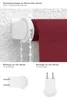 Lysel Outlet - Verdunkelungsrollo Bordeauxrot, (B x H) Produktbild-Vorschau 3