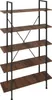 Etagère bibliothèque GLASGOW style industriel 106 x 34,5 x Voir les images du produit 1