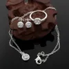 Set Cerchi Eleganti in Argento - Gioielli Unici KP27536 Anteprima dell’immagine prodotto 3