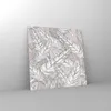 Bilder auf glas - Feder Grafiken - 50x50cm - Glasbilder - Produktbild-Vorschau 4