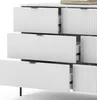 Sideboard  Vicco Eliza Weiß 42 x 81 cm mit 7 Schubladen, Produktbild-Vorschau 6