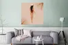 MuchoWow® Poster Sommer - Frau - Pastell 75x75 cm - Wand Produktbild-Vorschau 5