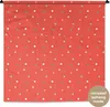 MuchoWow® Wandteppich Wandbehang Tupfen - Rot - Muster Produktbild-Vorschau 1