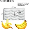 Silikon-Kuchenform mit 12 Mulden, Bananen-Design, Produktbild-Vorschau 5