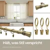 LOFT 140 cm Einzelne Gardinenstange 19 mm aus Metall mit Produktbild-Vorschau 3
