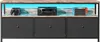 Meuble TV 137 cm avec LED, plateau effet bois tigre, 3 Voir les images du produit 8