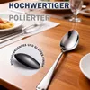 Hammerschlag-Besteckset für 6 Personen, 24 Teile aus 410er Produktbild-Vorschau 3