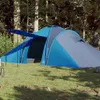 vidaXL Kuppel-Familienzelt 6 Personen Blau Wasserdicht Produktbild-Vorschau 2
