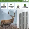 Z-Profil Zaunpfosten 230 cm feuerverzinkt 10x Zaunpfähle Produktbild-Vorschau 2