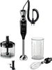 A Bosch hand blender set with accessories laid out on a white background. Náhled obrázku produktu