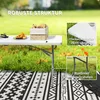 Skládací stůl Outsunny, skládací kempingový stůl, skládací Náhled obrázku produktu 5