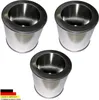 3 Brennstoffdosen aus Weißblech 0,25 Liter Volumen + 3 Produktbild-Vorschau 1