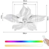 Leise Deckenventilator Kristall Deckenleuchte mit RGB Produktbild-Vorschau 6
