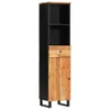 "im Angebot" Badschrank 38x33x160 cm Massivholz Akazie - Produktbild-Vorschau 2