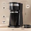 Barista Single-Kaffeemaschine 750W schwarz/silber mit To-Go Produktbild-Vorschau 5