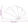 Pool-Kuppel Rund 467x234 cm PVC Produktbild-Vorschau 8