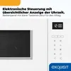 Exquisit Einbau-Mikrowelle EMW525-G-021 weiß | 25 l Garraum Produktbild-Vorschau 4