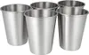 5er-Pack Edelstahlbecher, stapelbar, 350 ml Produktbild-Vorschau 1