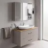Badmöbel Set Liana Konsole 100 Eiche | Waschbecken | Produktbild-Vorschau 6