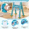COSTWAY, tableau pour enfants 4-en-1, chevalet double face Voir les images du produit 5