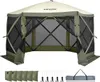 Pop Up Gazebo Tent Pop-Up Screen Tent 6 Sided Canopy Sun Produktbild-Vorschau 9