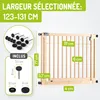 BOMI® Barrière de sécurité bébé Miko sans perçage – Voir les images du produit 2