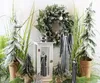 Anioł metalowy srebrny ozdoba świąteczna figura LED H55 Podgląd zdjęcia produktu 3