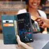 Galaxy A33 5G Hülle, Retro Kunstledertasche mit Produktbild-Vorschau 6