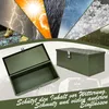 Deichselbox Grün Werkzeugkasten Truckbox Alu Box Anhänger Produktbild-Vorschau 6