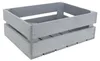 Creative Deco Holzkiste Grau | 40 x 30 x 15 cm | Deko Kiste Produktbild-Vorschau 1