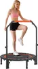 Trampoline de fitness SPORTNOW 102cm Rebounder pliable avec Voir les images du produit 1
