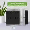 banjado Design Schlüsselkasten aus Edelstahl für 10 Produktbild-Vorschau 5