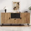 Merax Sideboard Kommode mit 2 Schubladen und 3 Türen, Produktbild-Vorschau 2