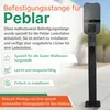 Peblar Wallbox Standfuß Schwarz – Metall-Montagesäule 149 Produktbild-Vorschau 8