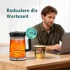 Aigostar - Doppelwand Edelstahl Wasserkocher, 2200W, 1,7 L, Produktbild-Vorschau 3
