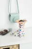 Braunes Pappmaché, Hund mit Tablett 24x15cm - Kartonbraun Produktbild-Vorschau 2