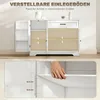 HOMCOM Credenza con cassetti e ripiani regolabili per il Anteprima dell’immagine prodotto 6