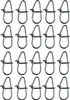 Savage Gear Needle Eggsnaps - 20 Einhänger, Produktbild-Vorschau 1