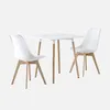 Set da pranzo composto da tavolo quadrato e 2 sedie, 70cm, Anteprima dell’immagine prodotto 1