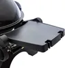 A close-up view of a black side table attached to a black grill. Anteprima dell’immagine prodotto