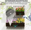 Outsunny Blumenkasten, Bewegliches Hochbeet Pflanzkasten Produktbild-Vorschau 7