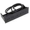 5.25palcový rozbočovač USB na čelním panelu,2 porty Náhled obrázku produktu 7