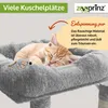 zooprinz Kratzbaum XXL Kitty | 135 cm | mit Plüschmaus | Produktbild-Vorschau 6