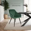 tectake® Esszimmerstuhl Marilyn gepolstert, in Samtoptik 58 Produktbild-Vorschau 7